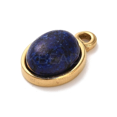 Dyed Natural Lapis Lazuli Pendants STAS-R009-04G-08-1