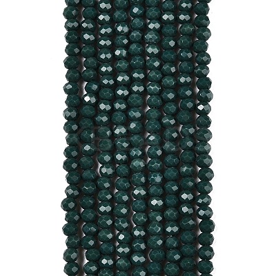 Opaque Solid Color Imitation Jade Glass Beads Strands LS-EGLA-A044-P3mm-D12-1