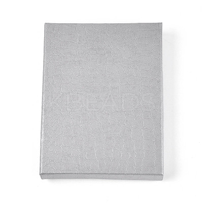 Python Pattern Cardboard Jewelry Set Boxes CBOX-L007-008B-1