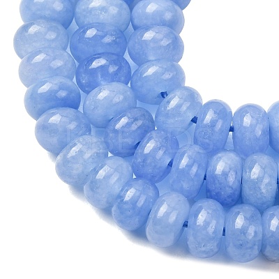 Natural White Jade Beads Strands X-G-E507-01-09-1