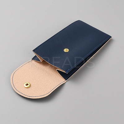Rectangle Imitation Leather Single Watch Storage Bag ABAG-WH0044-45E-1