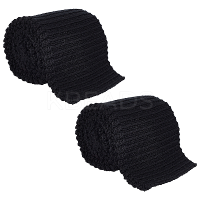 95% Cotton & 5% Elastic Fiber Ribbing Fabric for Cuffs FIND-WH0136-02C-1
