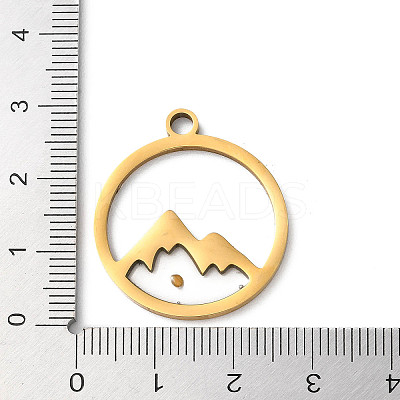 201 Stainless Steel Pendants LS-STAS-D041-17G-1