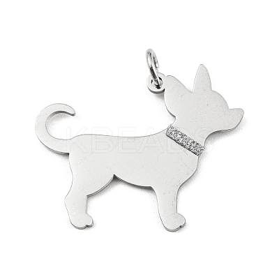Non-Tarnish 304 Stainless Steel Pendants STAS-E205-14P-1