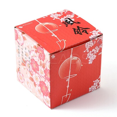 Japanese Wind Chimes DJEW-WH0016-15B-1