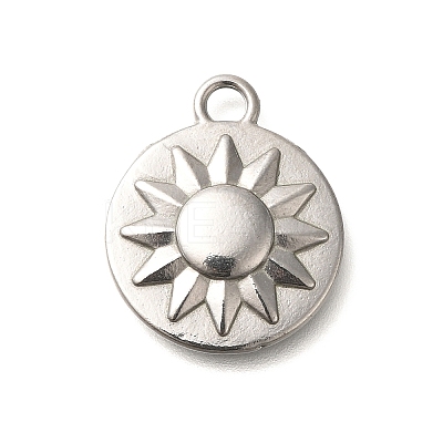 Anti-Tarnish 304 Stainless Steel Pendants STAS-I321-15P-1