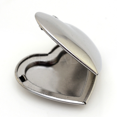 Tarnish Resistant 316 Stainless Steel Photo Locket Pendants LS-STAS-S046-09-1