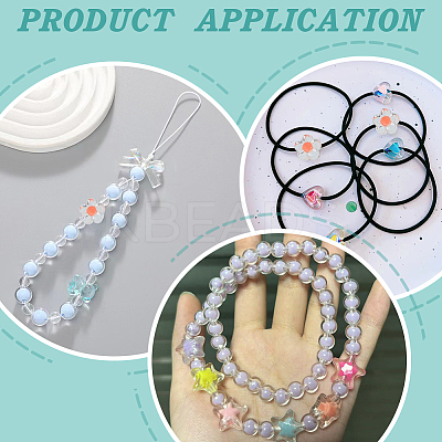 1050Pcs 30 Styles Transparent Acrylic Beads OACR-WR0001-04-1