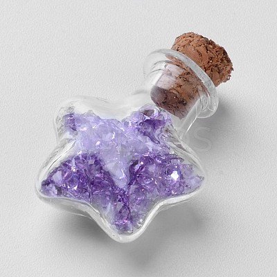 Glass Bottles X-AJEW-D037-07-1