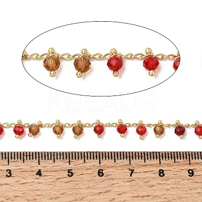 Handmade Real 18K Gold Plated Brass Chains CHC-K017-07G-1