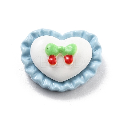 Opaque Resin Cabochon CRES-I039-01B-1