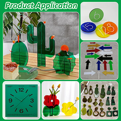 Acrylic Board AJEW-WH0871-49B-04-1