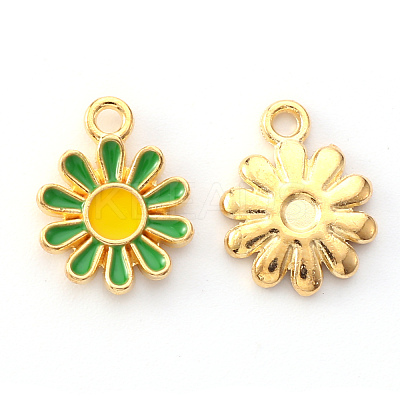 Alloy Enamel European Dangle Charms PALLOY-YW005-04-1