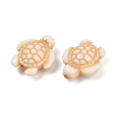 Acrylic Imitation Turquoise Beads OACR-S047-01-1