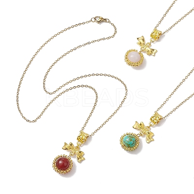 304 Stainless Steel Necklaces NJEW-MZ00026-1