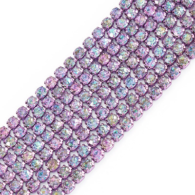 4.8 Yards Iron Rhinestone Cup Chains CH-TA0001-10C-1