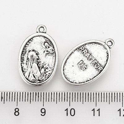 Tibetan Style Alloy Pendants LS-X-TIBE-Q078-09AS-RS-1