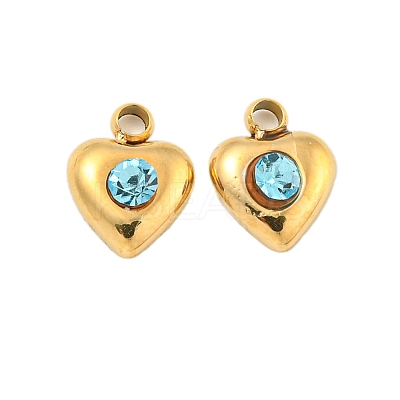 304 Stainless Steel Pendants STAS-L080-008G-04-1