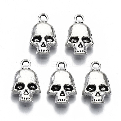 Tibetan Style Alloy Pendants TIBEP-S319-109AS-RS-1