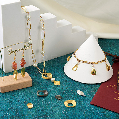 72Pcs 12 Style Brass Pendants FIND-SW0001-24-1