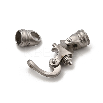 Tarnish Resistant 304 Stainless Steel Clasps LS-STAS-M197-01-1