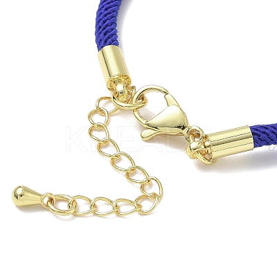 3MM Nylon Milan Cord Necklace Making NJEW-H084-01G-30-1