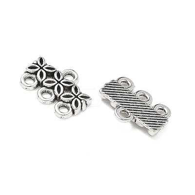 Tibetan Style Zinc Alloy Chandelier Components Links PALLOY-WH0088-15AS-1