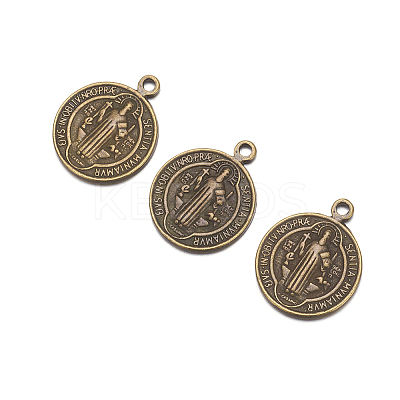 Tibetan Style Alloy Pendants TIBEB-A9489-AB-FF-1