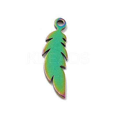 Ion Plating(IP) 201 Stainless Steel Pendants STAS-E176-03M-1