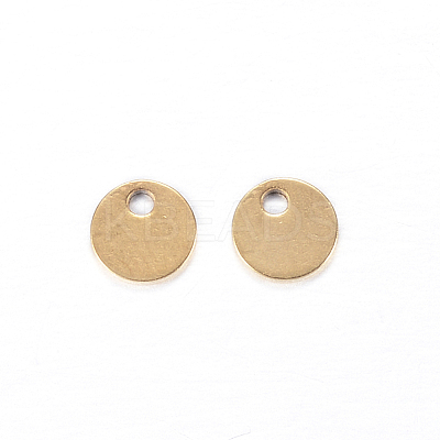Ion Plating(IP) 304 Stainless Steel Charms X-STAS-N0013-14G-02-1
