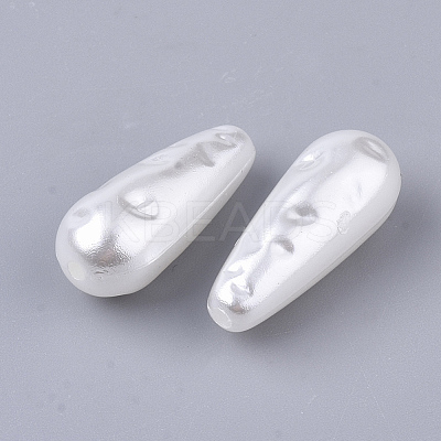ABS Plastic Imitation Pearl Beads OACR-T022-07-1