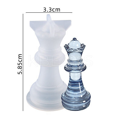 Chess Silicone Mold X-DIY-O011-04-1