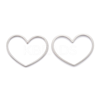 Non-Tarnish 304 Stainless Steel Linking Rings STAS-M291-07B-P-1