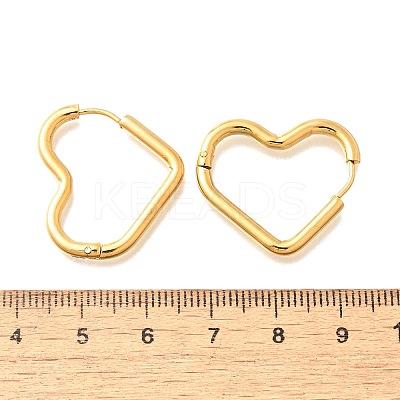 201 Stainless Steel Hoop Earrings EJEW-Q026-11G-1