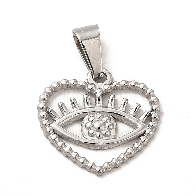 Non-Tarnish 304 Stainless Steel Pendants STAS-A073-08P-1