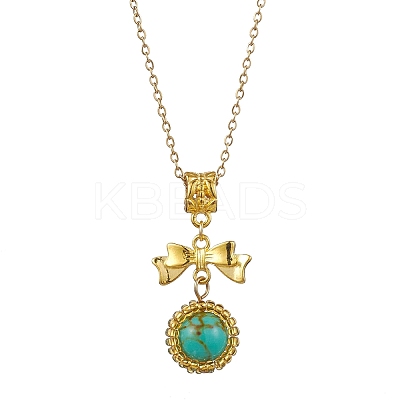 304 Stainless Steel Necklaces NJEW-MZ00026-02-1