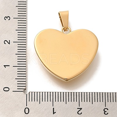PVD Vacuum Plating 304 Stainless Steel Pendants STAS-U035-42G-1