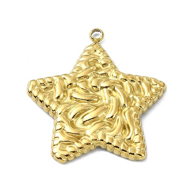 Ion Plating(IP) 304 Stainless Steel Pendants STAS-B058-26G-09-1