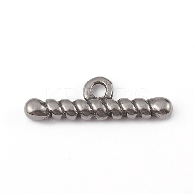 Non-Tarnish 304 Stainless Steel Toggle Clasps Parts STAS-D170-02P-1