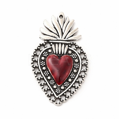Alloy Enamel Pendants FIND-A028-01AS-01-1