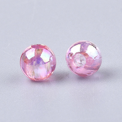 Transparent Plastic Beads OACR-S026-14mm-M-1
