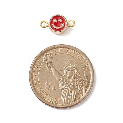 Alloy Enamel Connector Charm PALLOY-JF01877-1