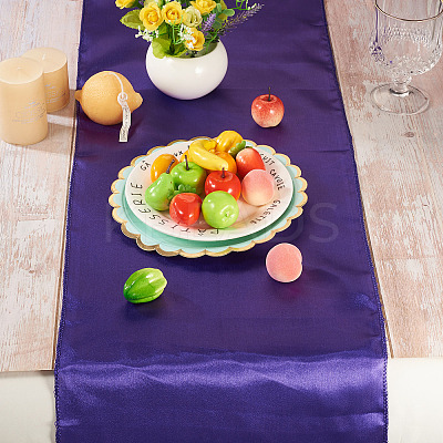 Solid Color Polyester Table Runner DIY-TAC0020-82B-1