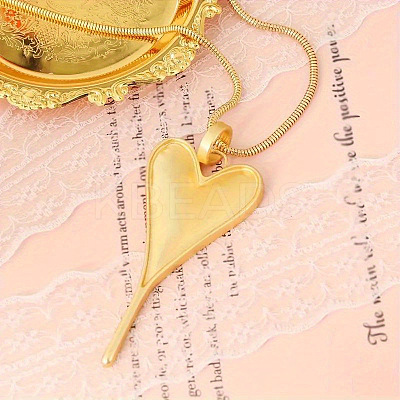 Bohemian Style Heart Alloy Pendant Necklaces for Women FS-WG80BF4-02-1