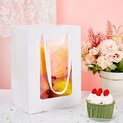 Kraft Paper Bags with Handle LS-AJEW-BC0001-55C-B-1