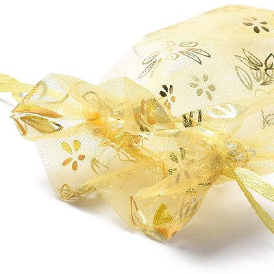 Organza Drawstring Jewelry Pouches LS-OP-I001-A03-1