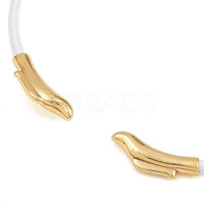 Braided Steel Wire Bangles Making KK-CBA6056-02K-G-1