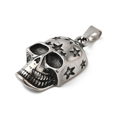 304 Stainless Steel Pendants LS-STAS-Z045-03A-AS-1