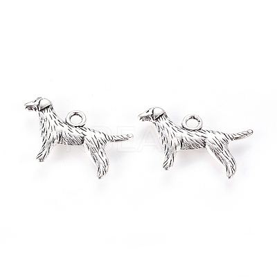 Tibetan Style Alloy Puppy Pendants LS-LF9881Y-NF-1