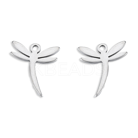 Non-Tarnish 201 Stainless Steel Charms STAS-N098-129P-1